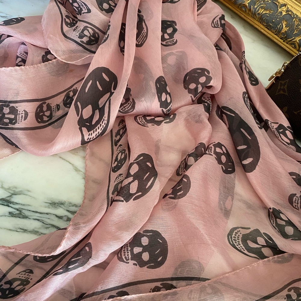 Alexander McQueen Silk Scarf